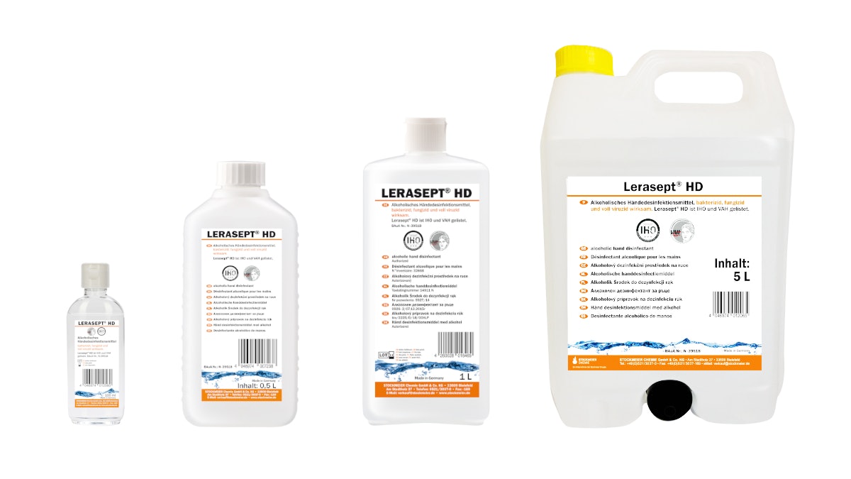 Lerasept HD Bottles + Can Lerasept HD Bottles + Can
