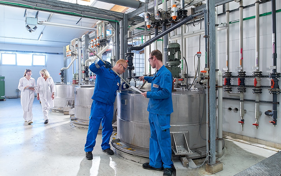 Produktion von Peressigsäure Produktion Peressigsäure