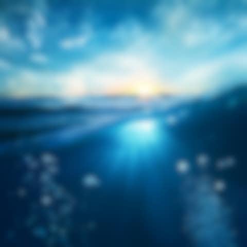 Unterwasseransicht - Header Wasserchemie Unterwasseransicht von sauberem Wasser dank Wasserchemie